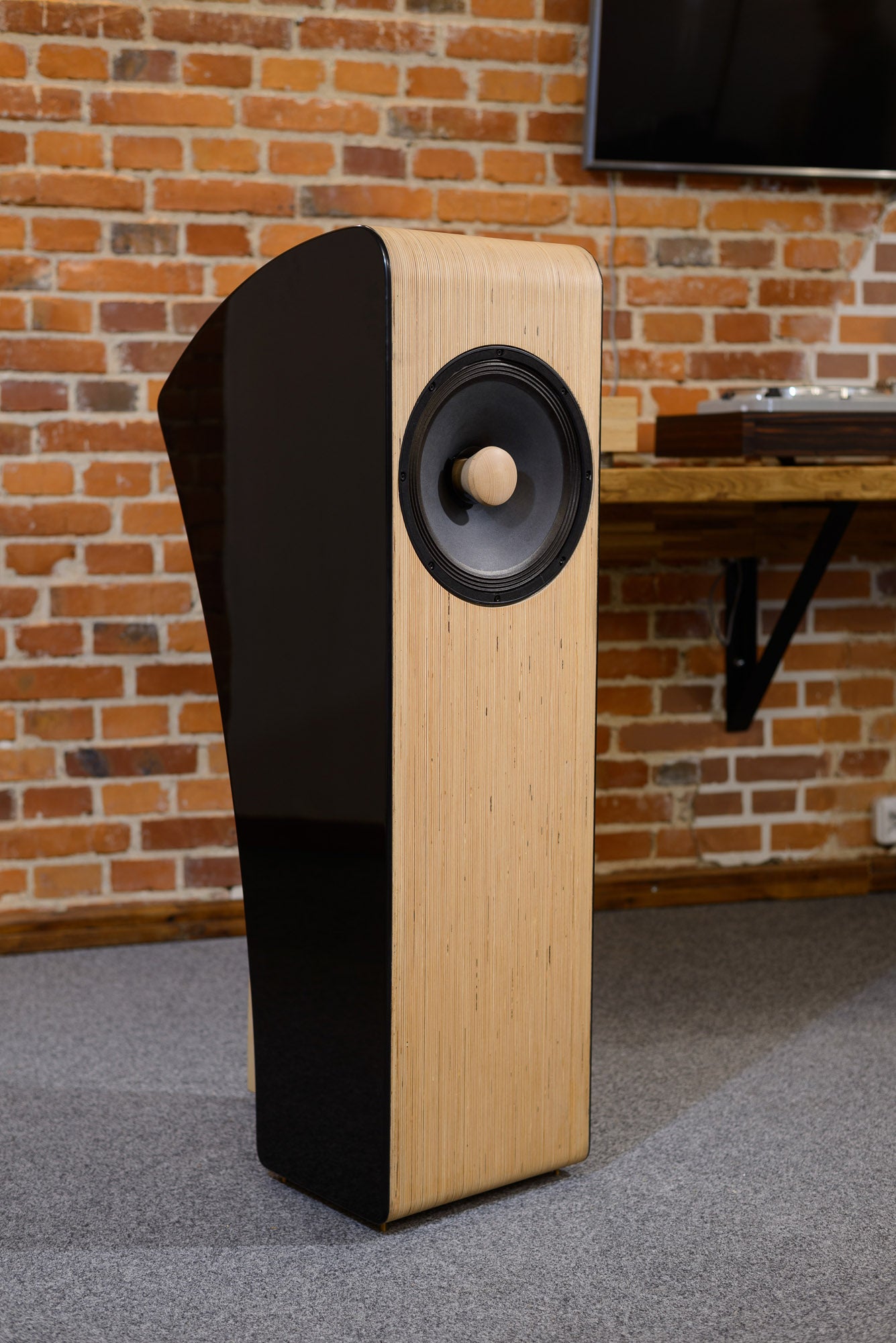 Closer Acoustics Vigo EX speaker – front view of the premium audio speaker with sleek design and superior craftsmanship.