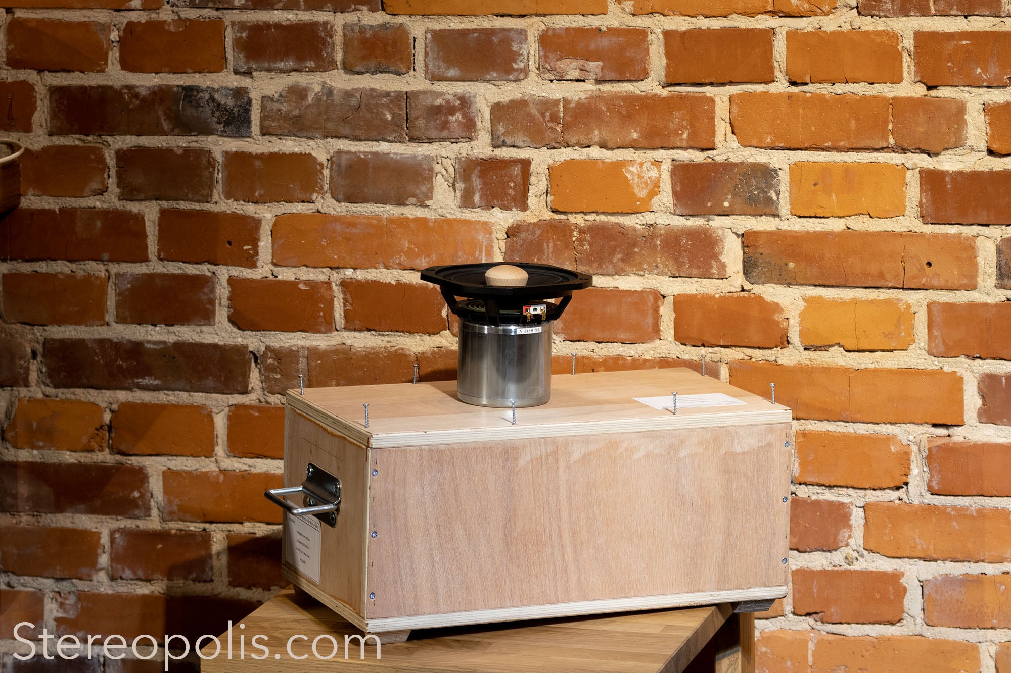 EMS LB7 EX (Field Coil) bass drivers – pair in their original box packaging, ready for shipment with protective materials to ensure safe delivery