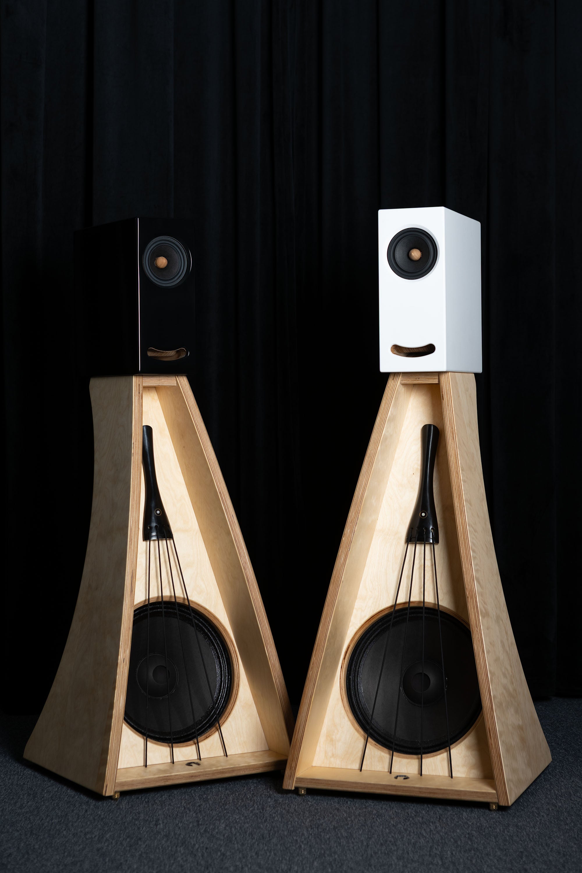 Closer Acoustics The Full OGY Loudspeaker Set - Pair - Plywood/Black