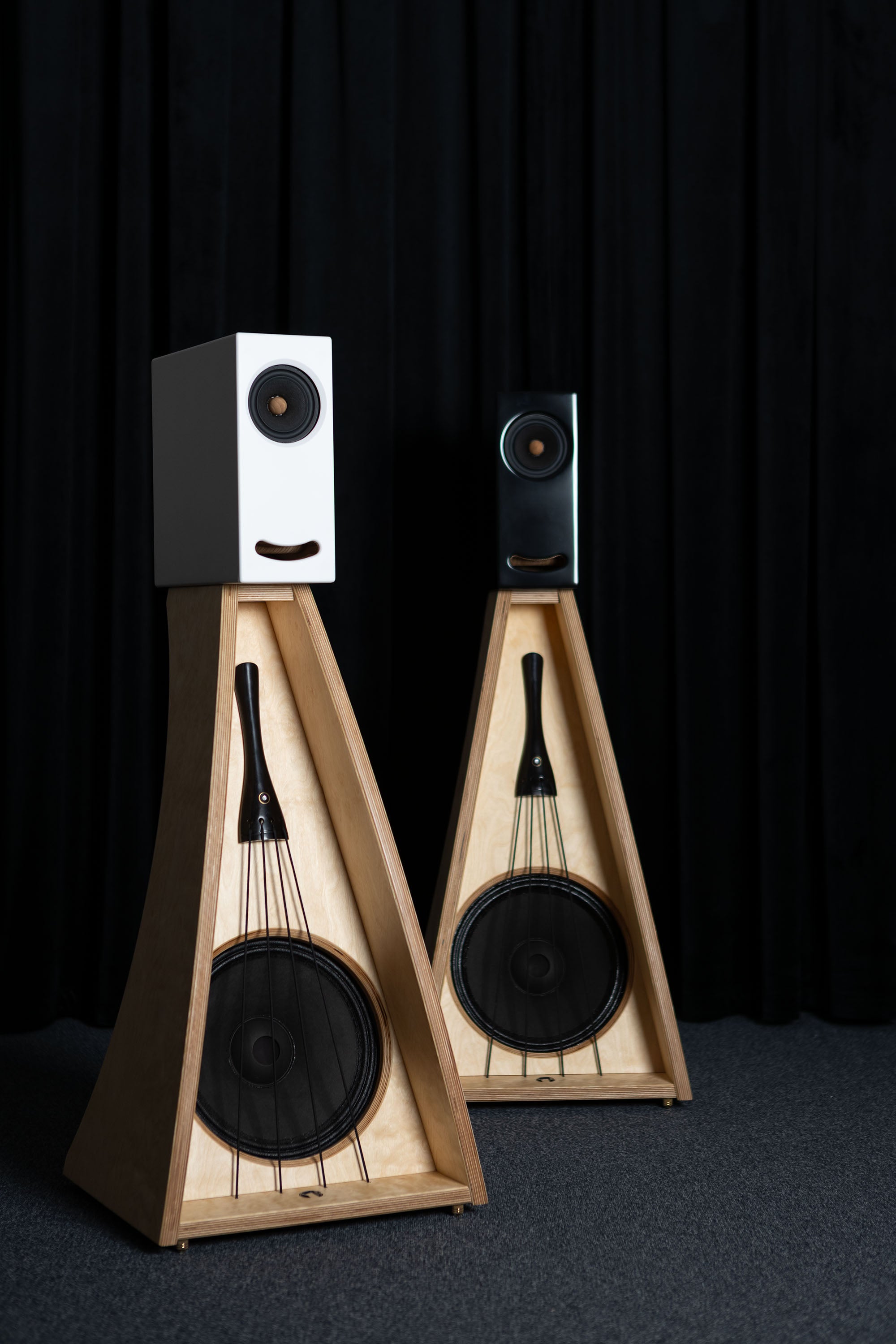 Closer Acoustics The Full OGY Loudspeaker Set - Pair - Plywood/Black
