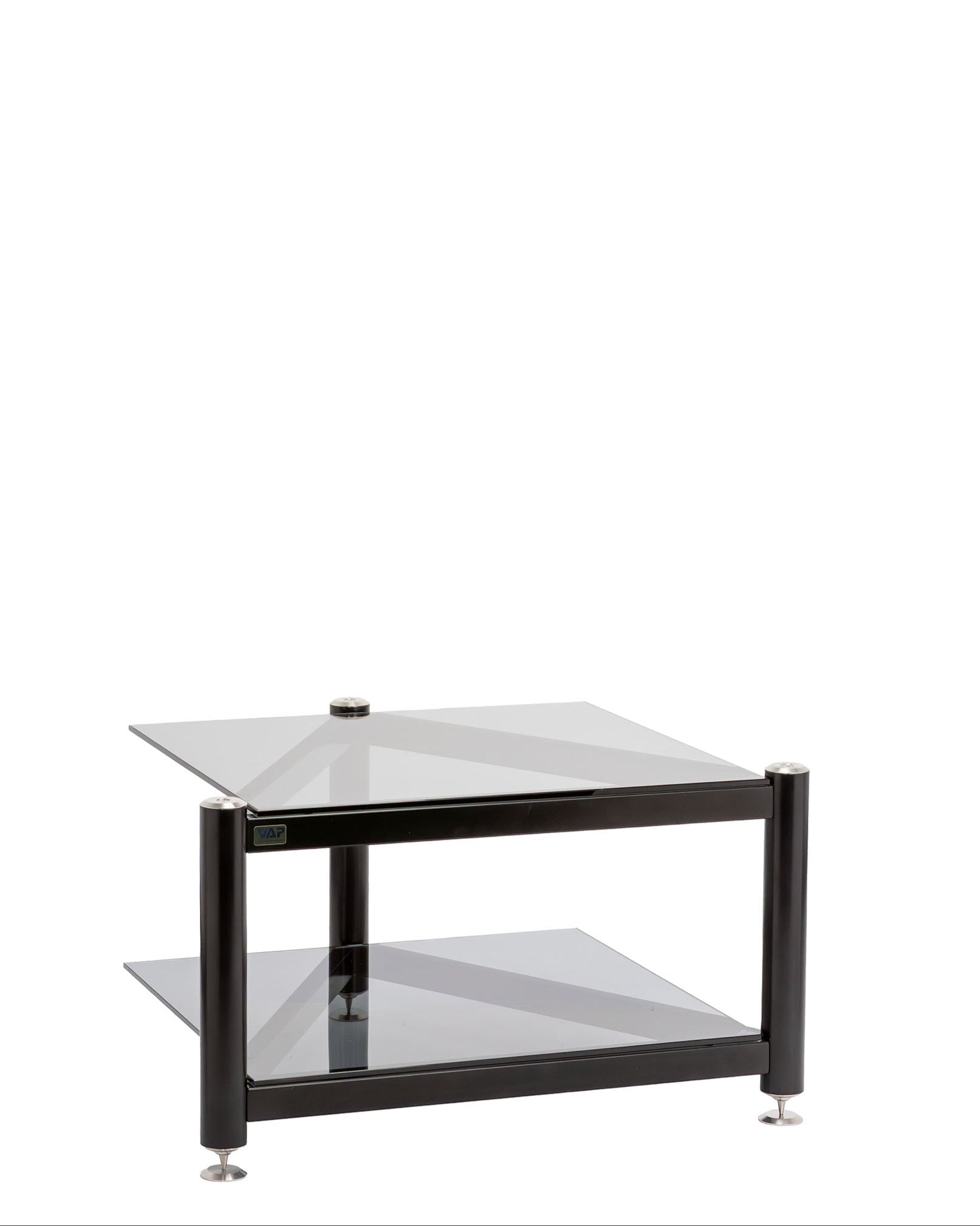Racks AV VAP – Acier inoxydable et verre