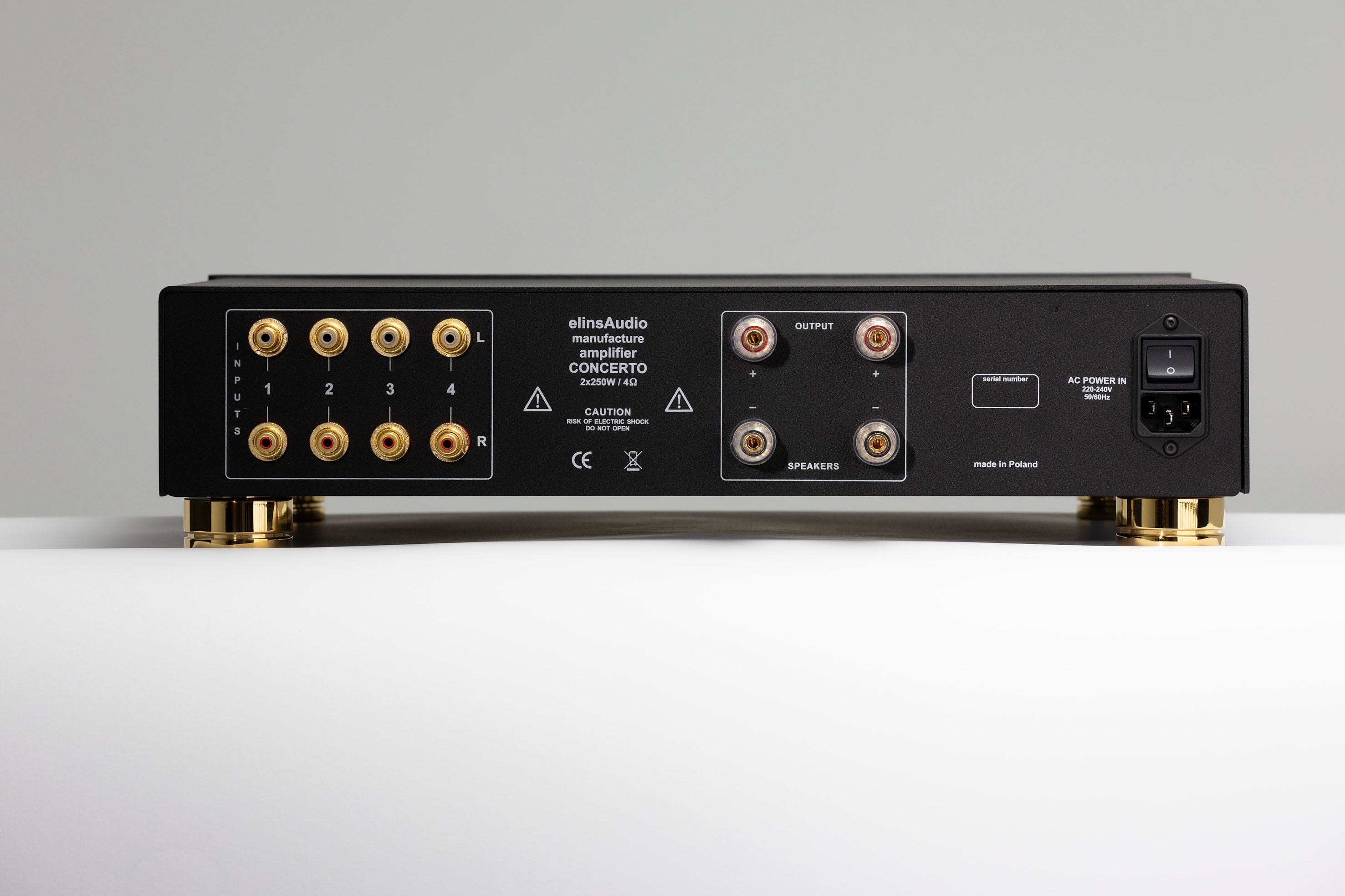 elinsAudio Concerto – Wzmacniacz Zintegrowany High-End 2x250W