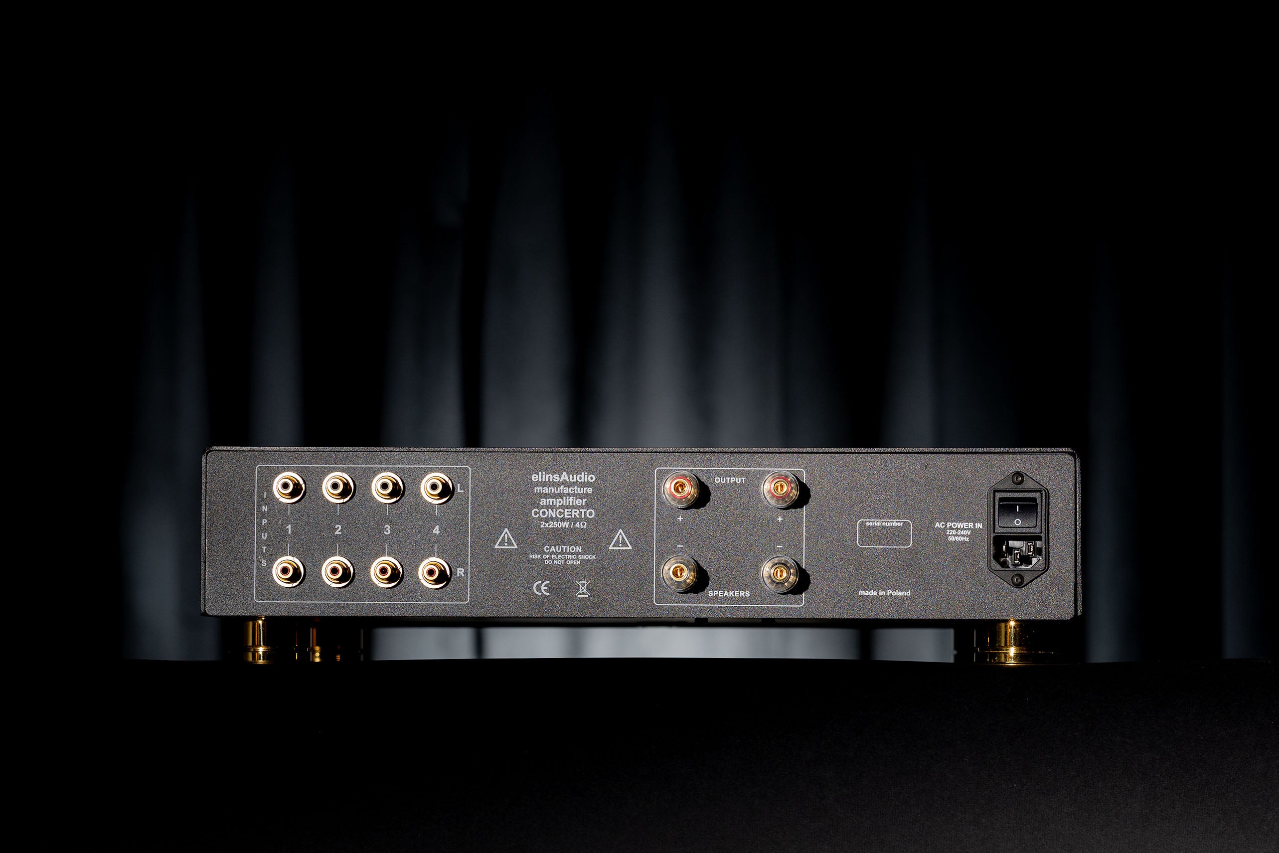 elinsAudio Concerto – Wzmacniacz Zintegrowany High-End 2x250W