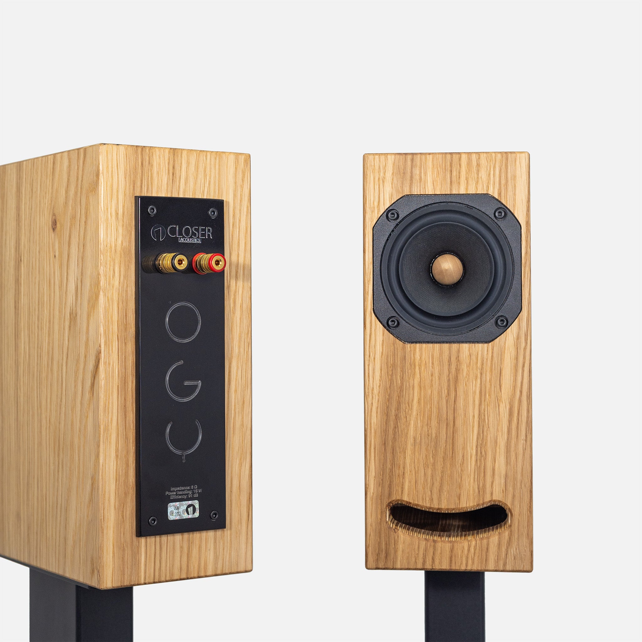 Closer Acoustics OGY kolumny podstawkowe -para- fornir dąb