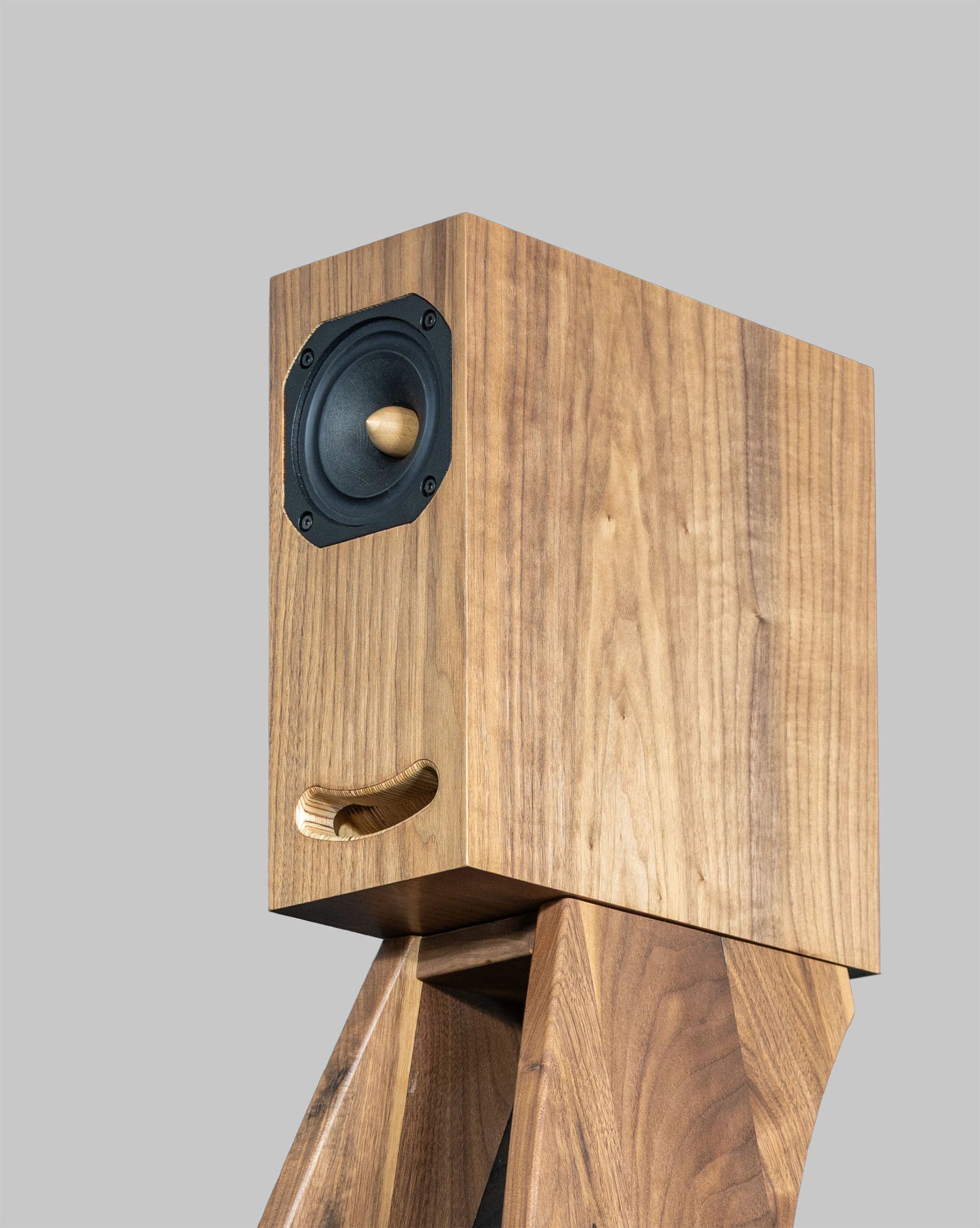 Enceintes bibliothèque Closer Acoustics OGY -paire- finition contreplaqué bouleau