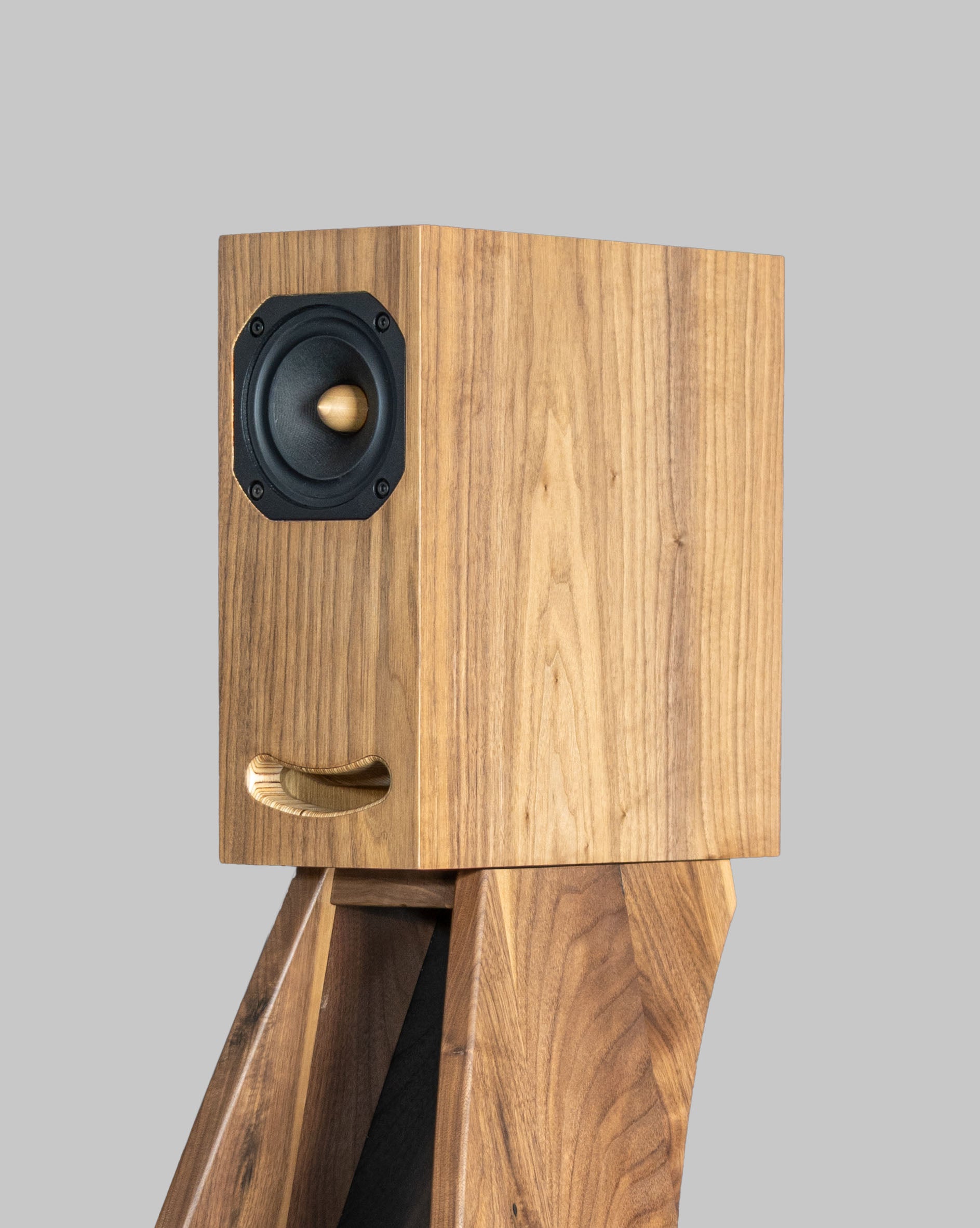 Enceintes bibliothèque Closer Acoustics OGY -paire- finition contreplaqué bouleau