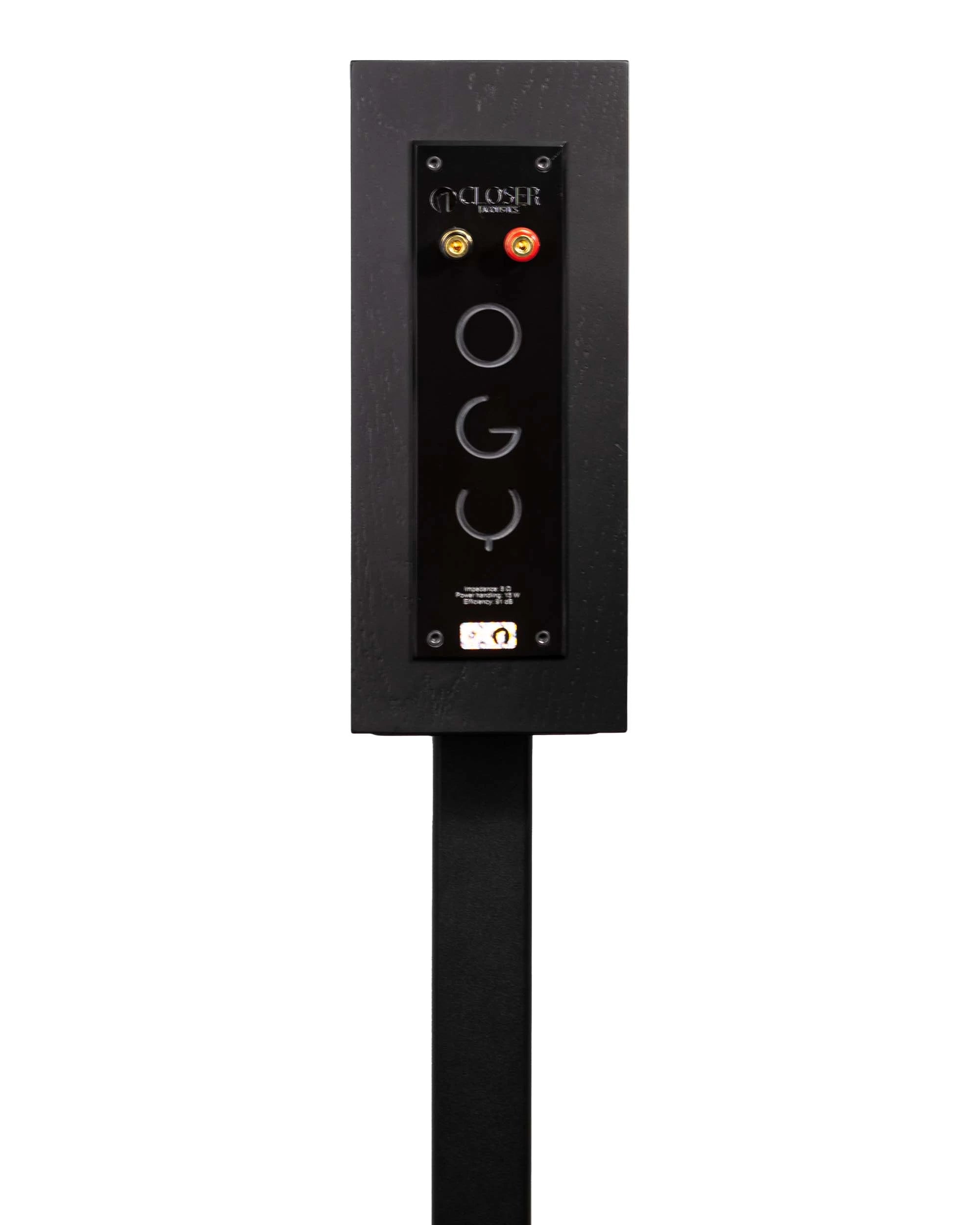 Audio Set Speakers Closer Acoustics OGY Oak Black + Tube Amplifier Fezz Luna Mini