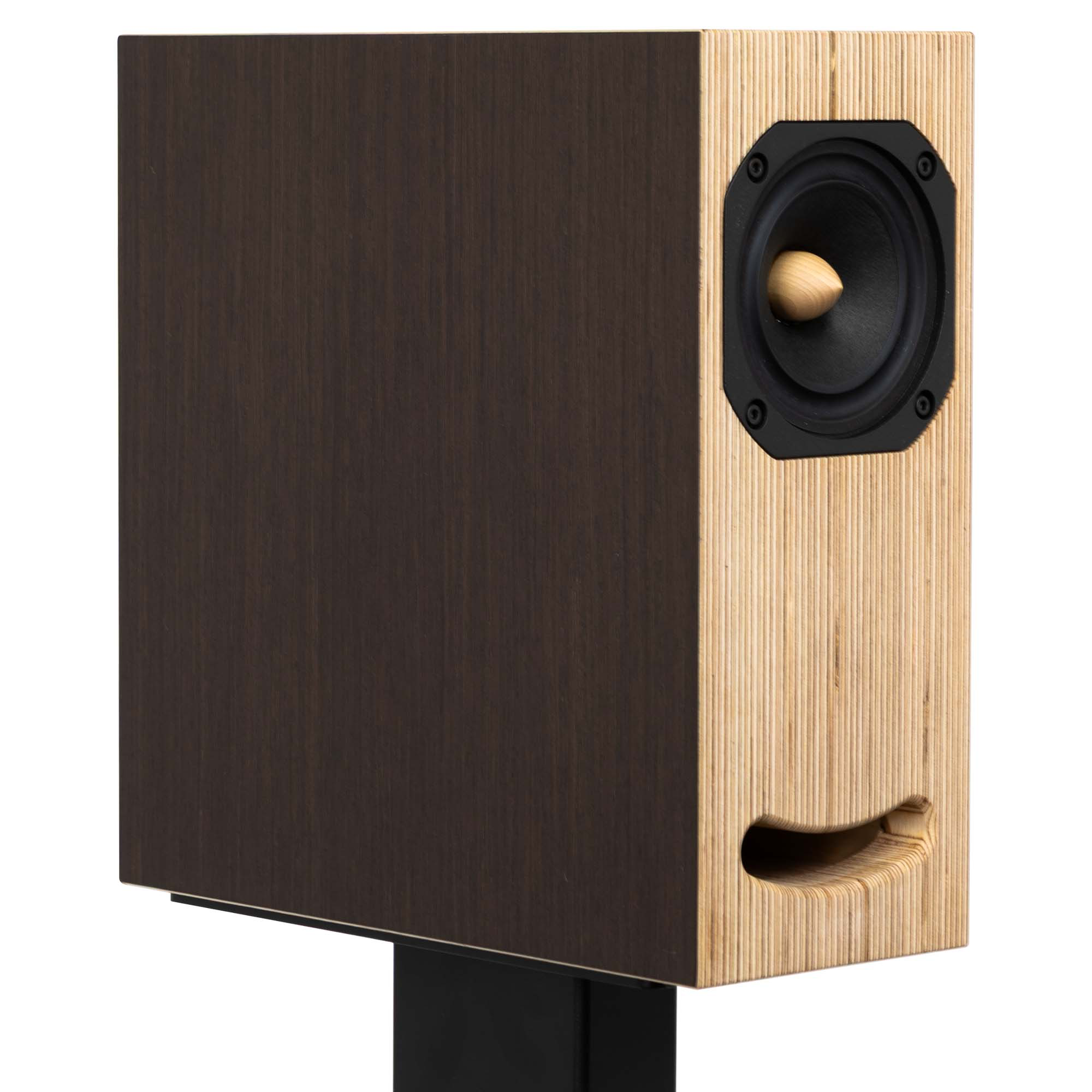 Enceintes de bibliothèque Closer Acoustics OGY - Paire - Contreplaqué/Placage Wengé