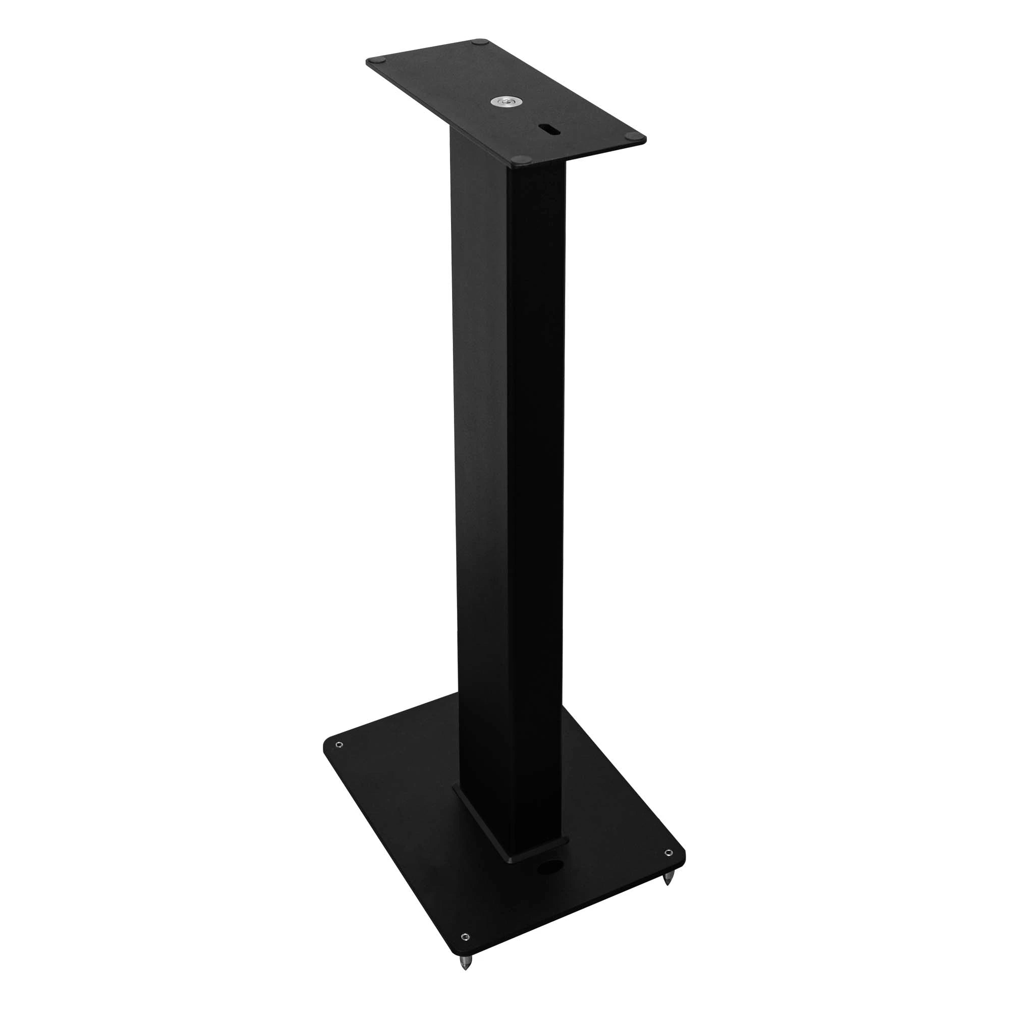 KT 700 stands in black finish – close-up of construction