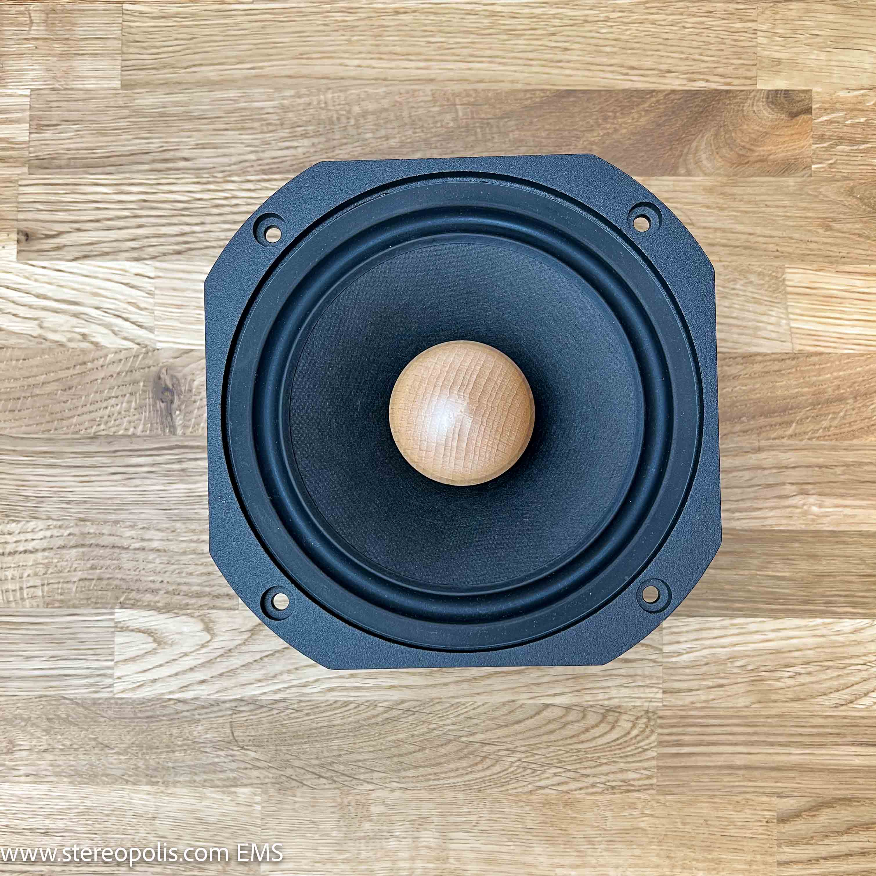 Front view of EMS LB7 8 Ohm wideband speaker drivers pair