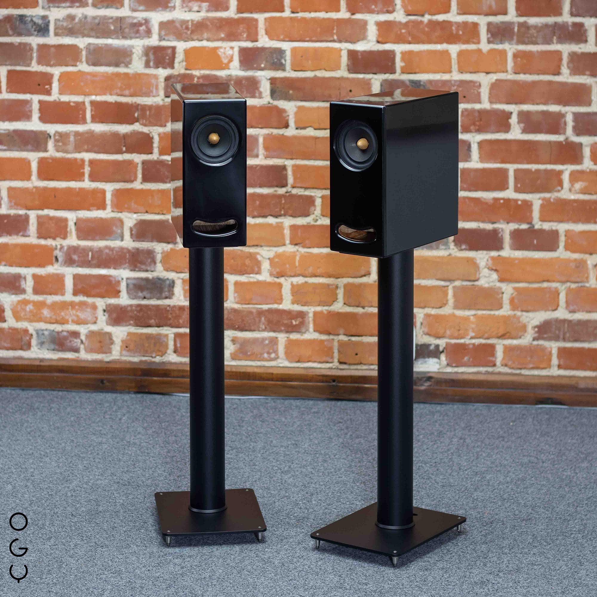 Closer Acoustics ER 650 stands - pair with black OGY speakers