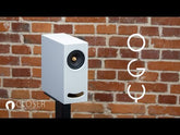 Closer Acoustics OGY loudspeakers in action – showcasing design and sound performance.