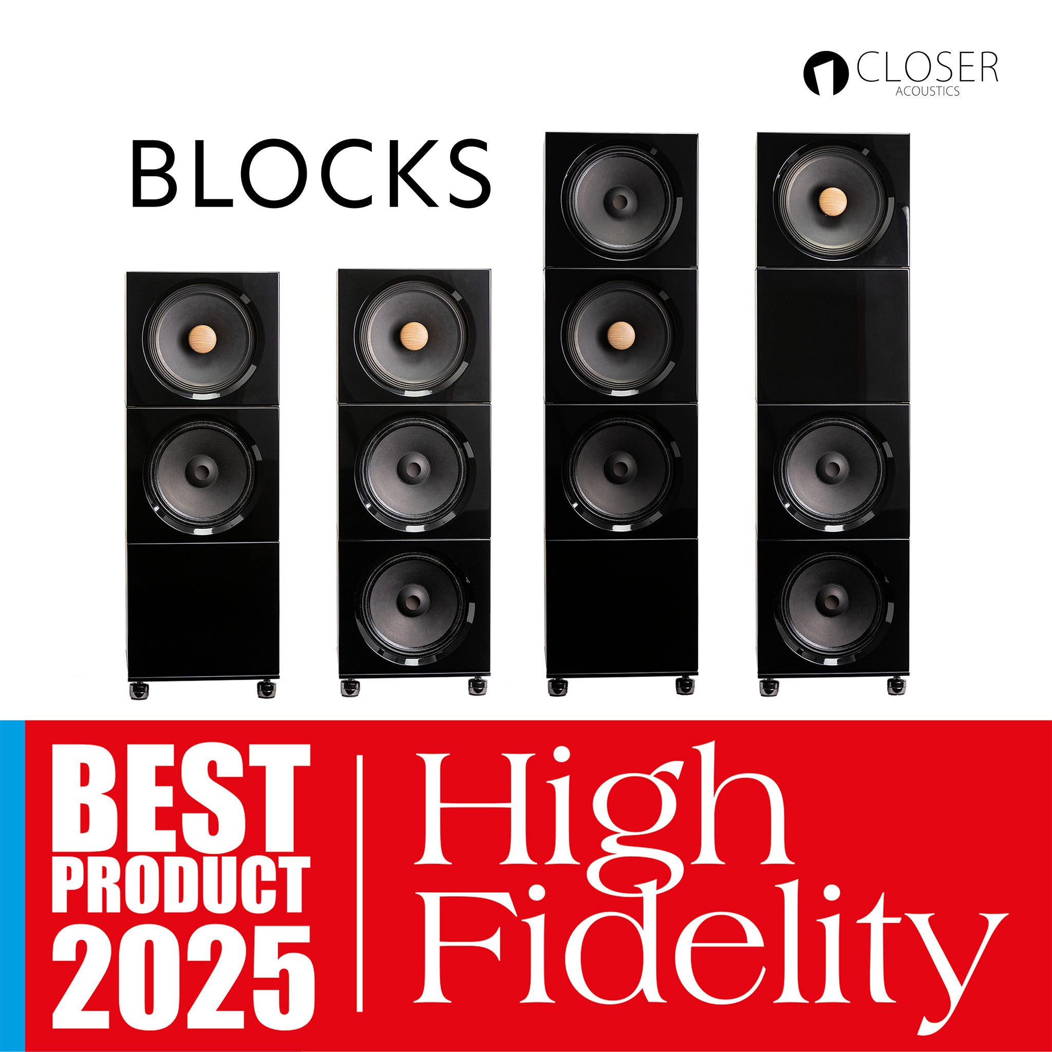 Closer Acoustics Blocks Awarded High Fidelity “Product of the Year 2025”