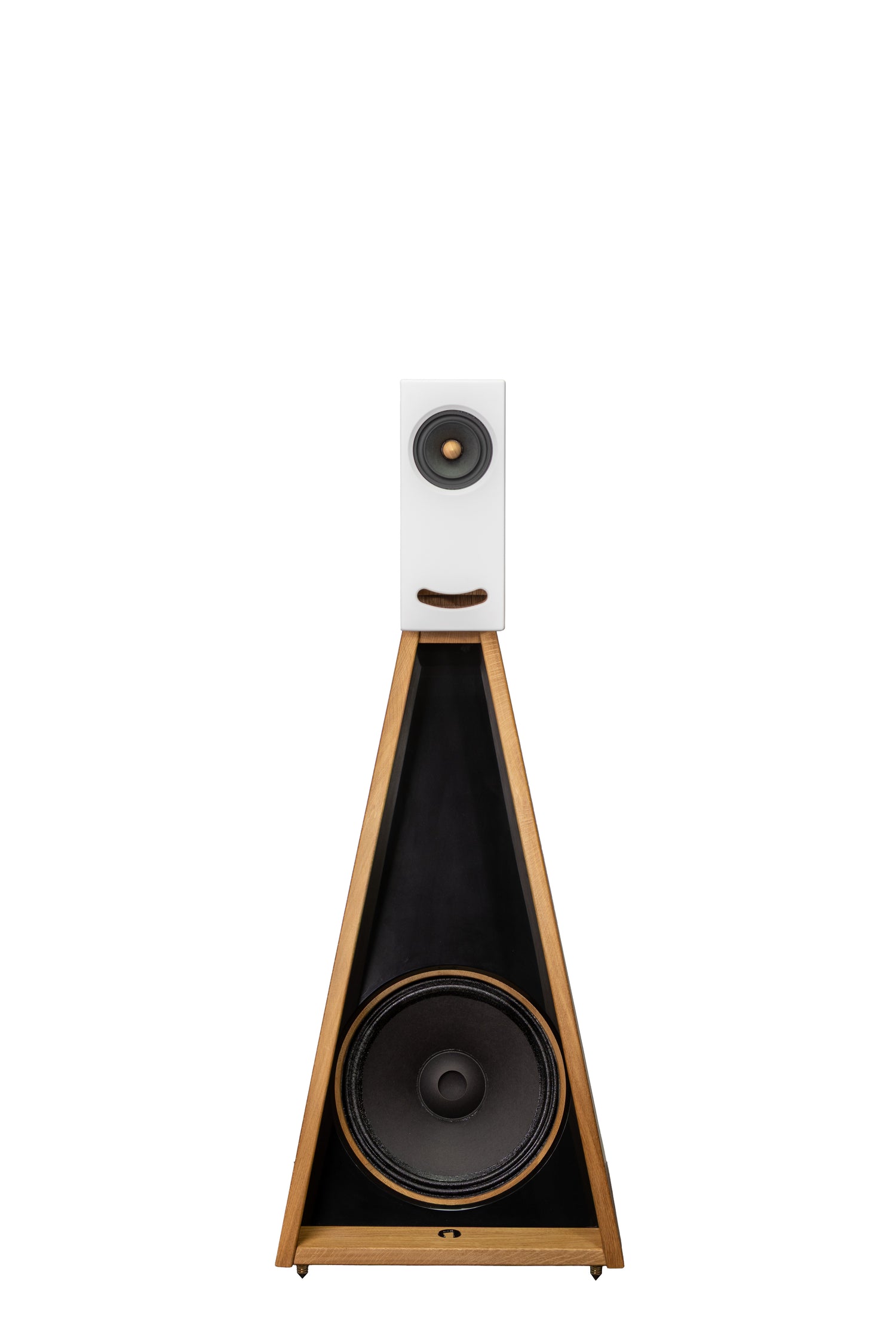 Closer Acoustics The Full OGY Loudspeaker Set - Pair - Solid Oak/White