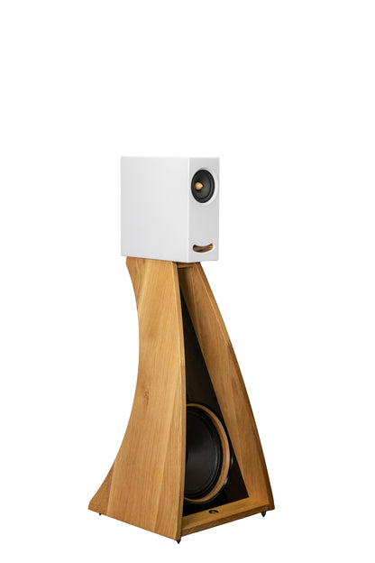 Closer Acoustics The Full OGY Loudspeaker Set - Pair - Solid Oak/White