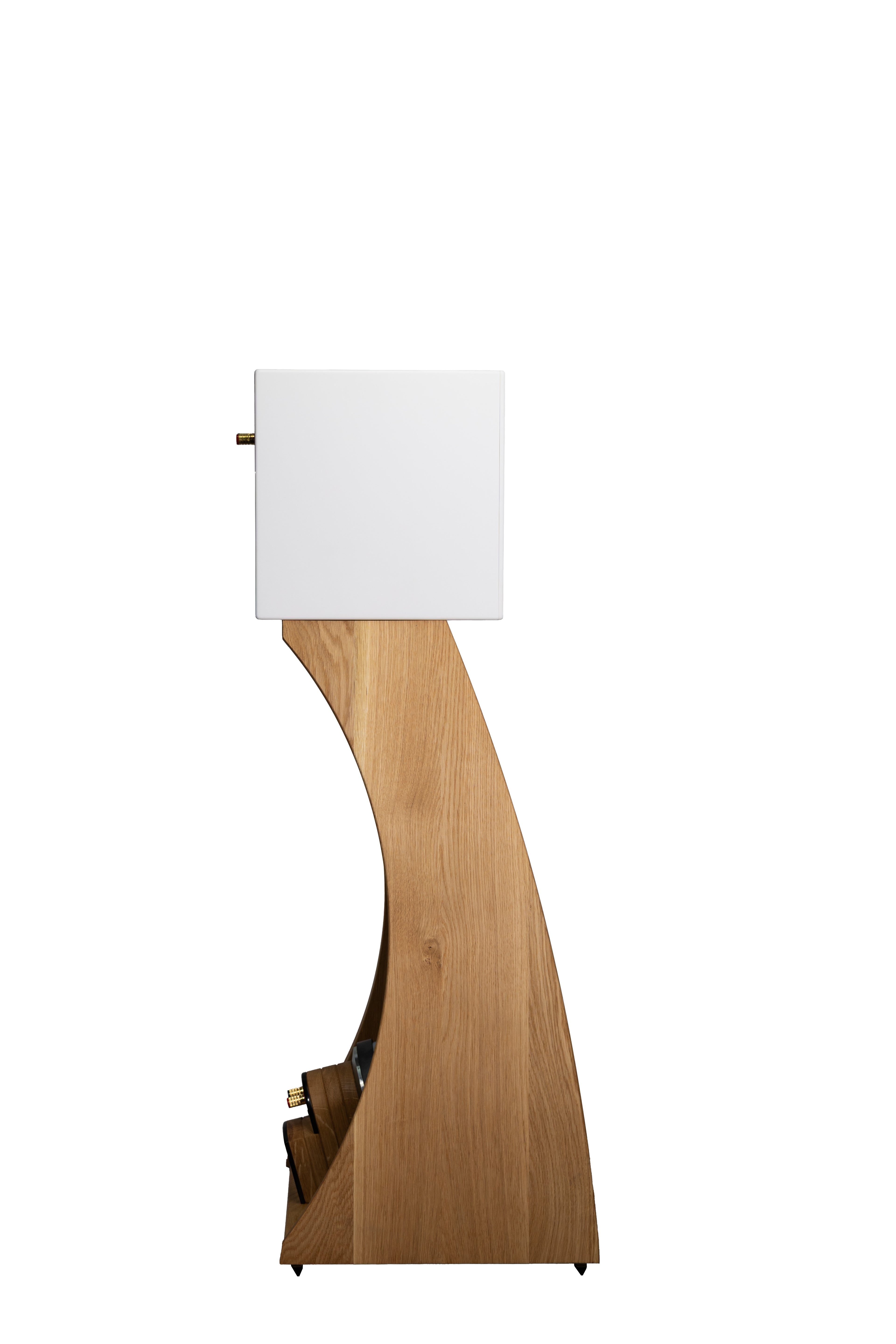 Closer Acoustics The Full OGY Loudspeaker Set - Pair - Solid Oak/White