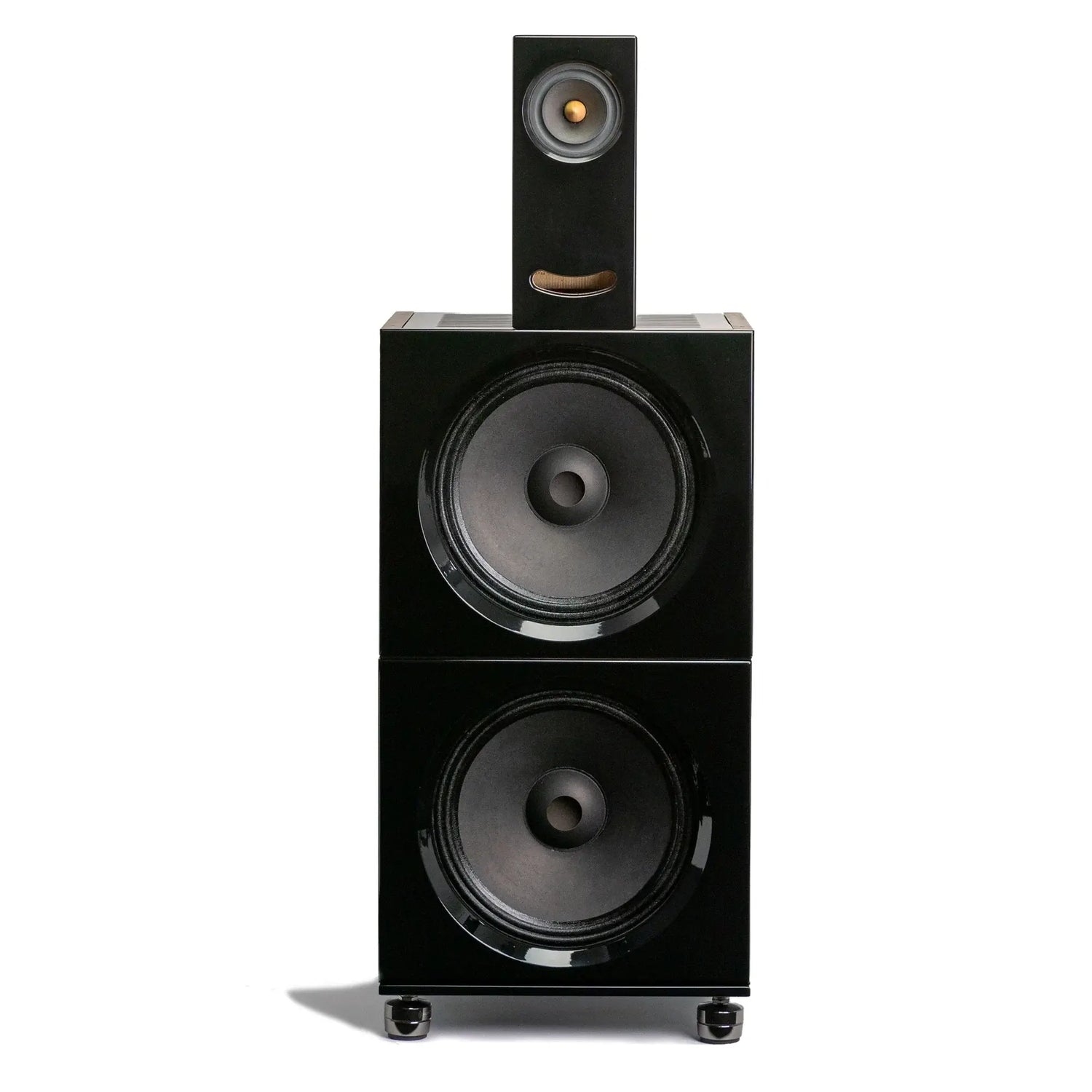 Closer Acoustics BLOCKS Speaker System – set featuring 2x BOB and OGY speakers in black, designed for audiophiles seeking high-end audio performance