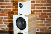 Close-up of the OGY speaker from the Closer Acoustics OGY plus 2 x BOBs set, showcasing its high-quality build and precise craftsmanship