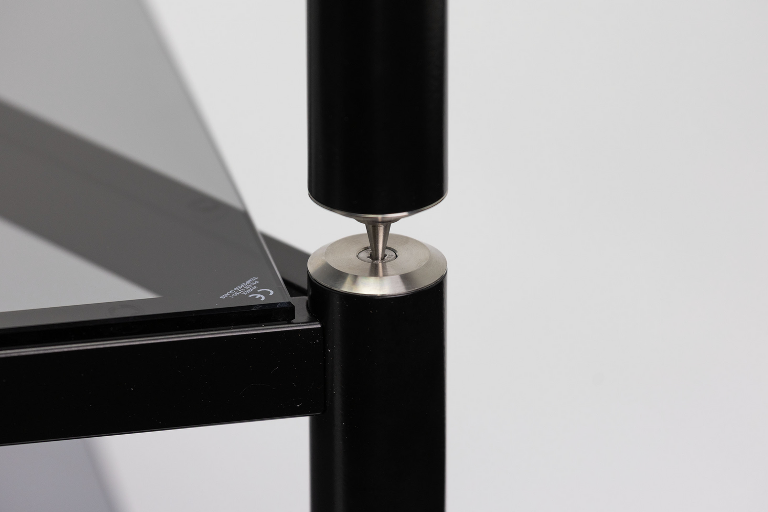 Racks AV VAP – Acier inoxydable et verre