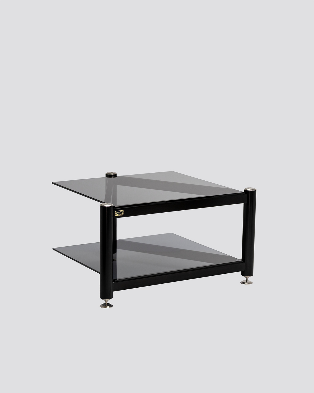 Racks AV VAP – Acier inoxydable et verre