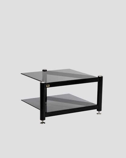 Racks AV VAP – Acier inoxydable et verre