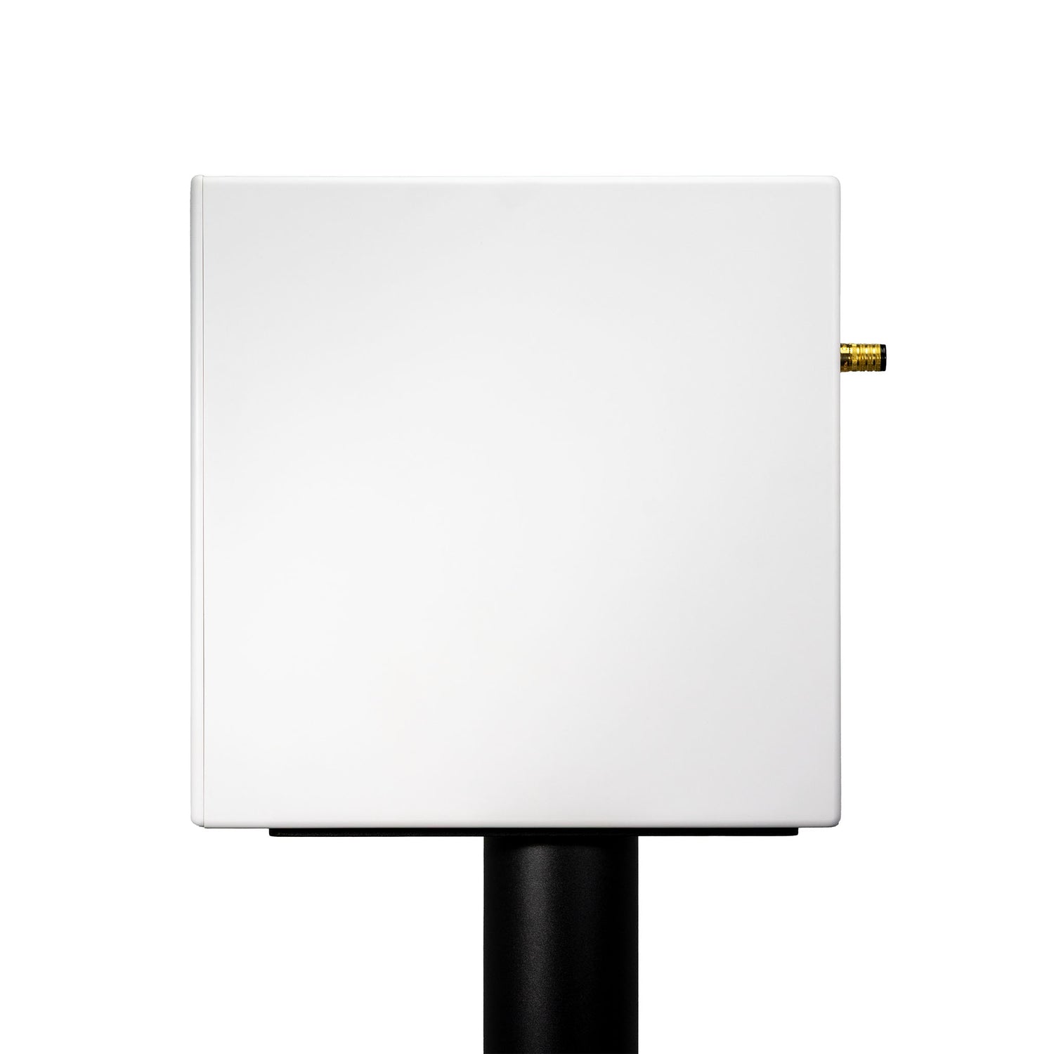 Enceintes bibliothèque Closer Acoustics OGY -paire- Pierre acrylique blanche