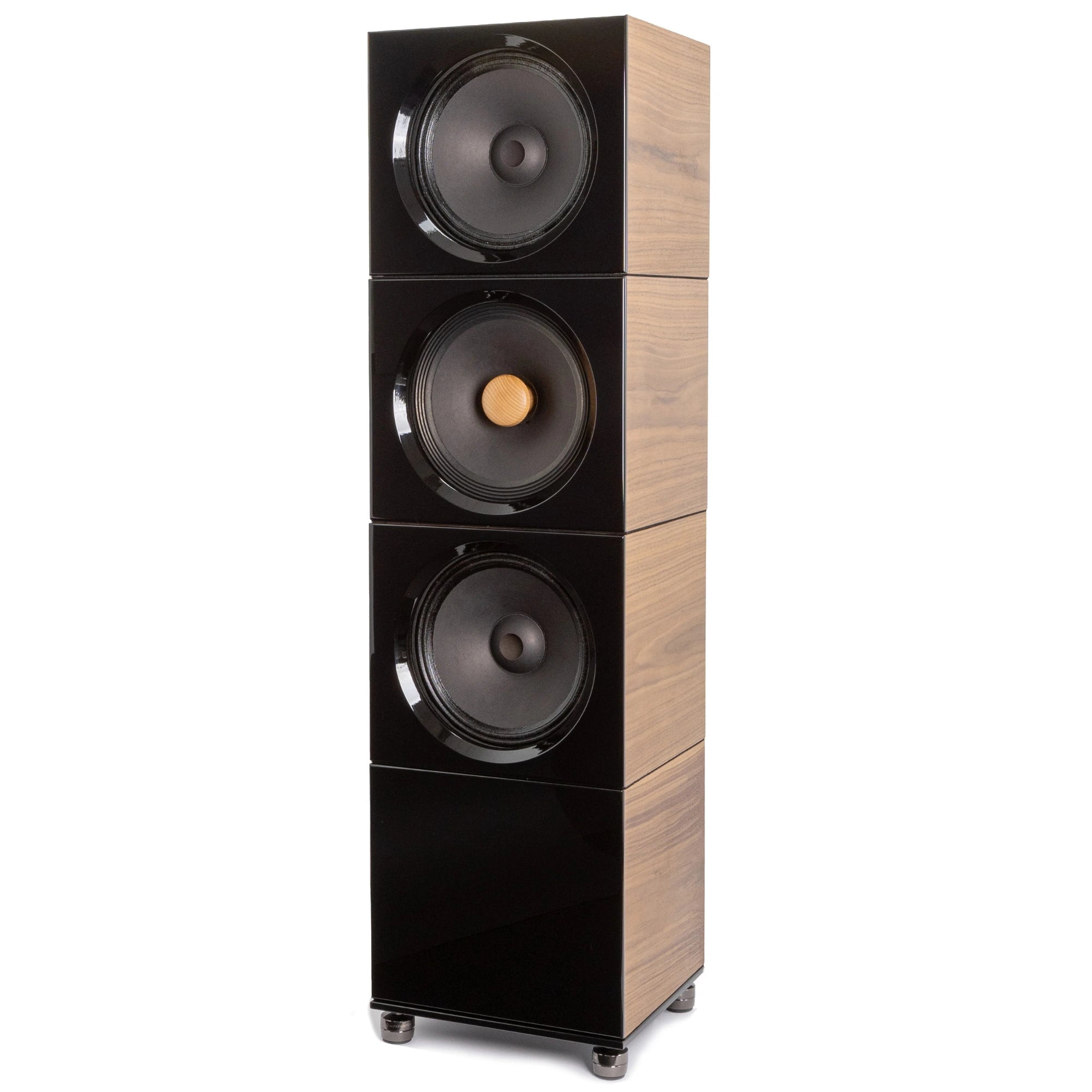 Closer Acoustics BLOCKS Speaker System arranged in a D&