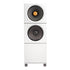 Closer Acoustics OKHO full-range speaker and BOB bass module in white finish – minimalist audio elegance with stand - Blank