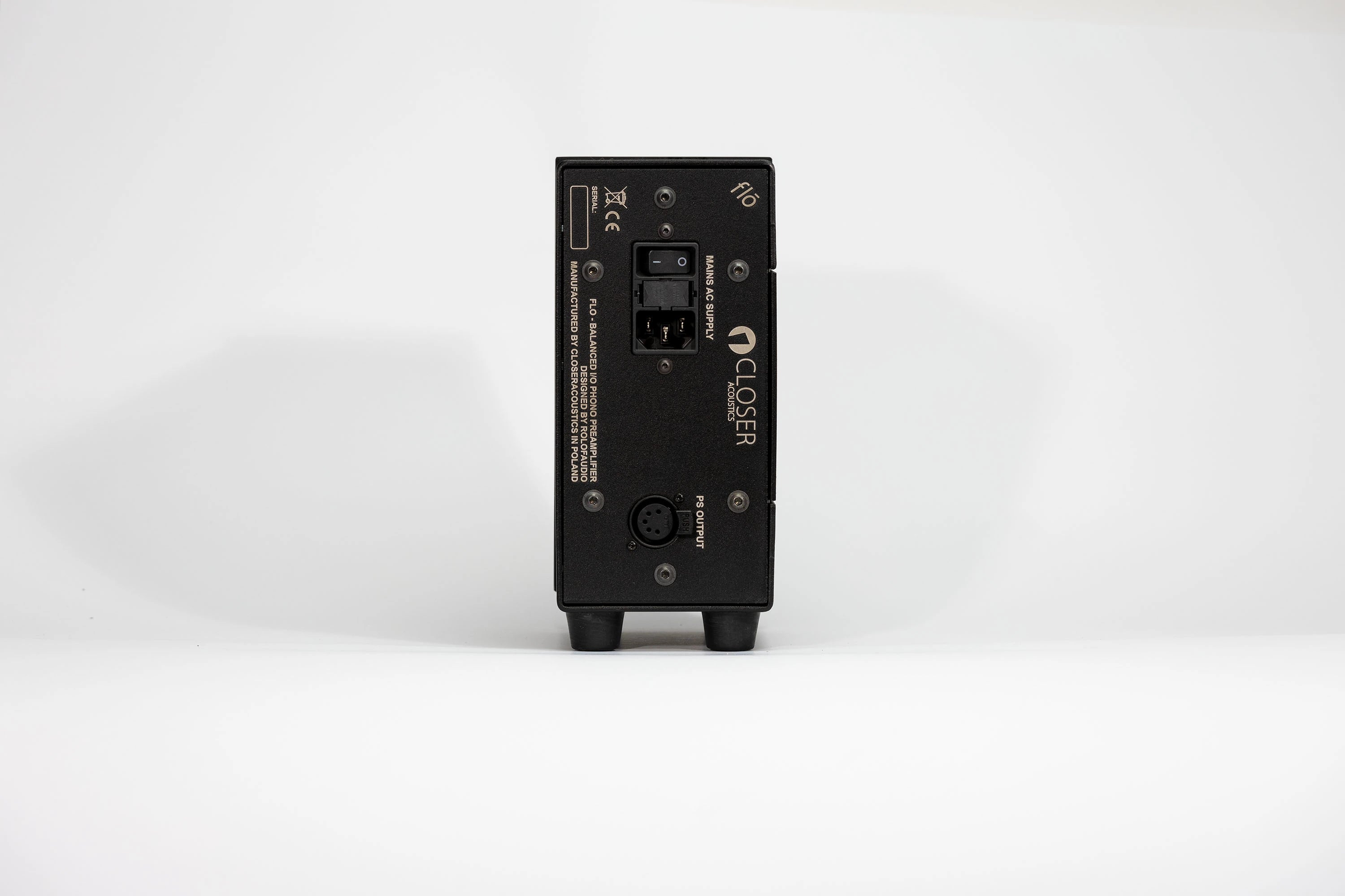 phono preamplifier iron finish 