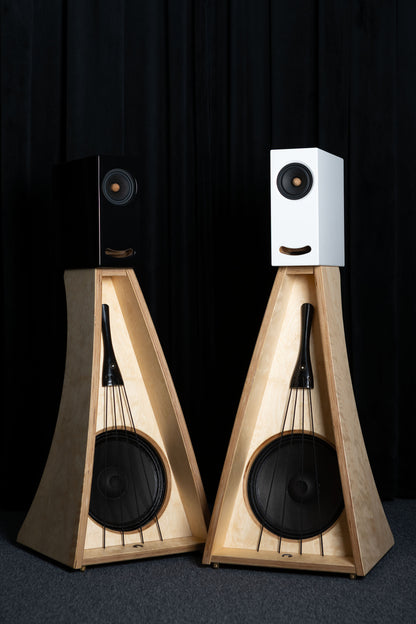 Closer Acoustics The Full OGY Loudspeaker Set - Pair - Plywood/White