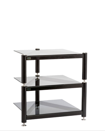 Racks AV VAP – Acier inoxydable et verre