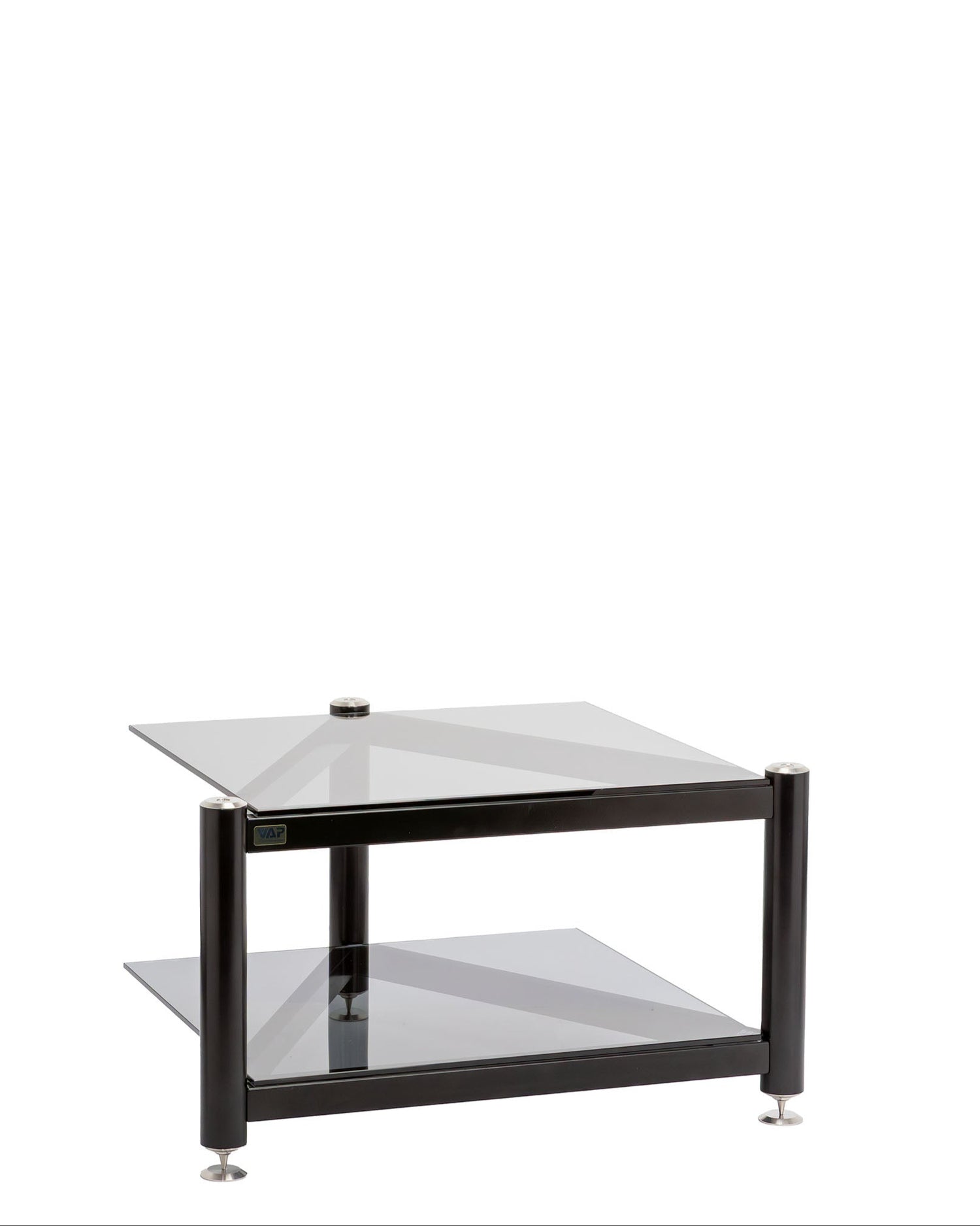 Racks AV VAP – Acier inoxydable et verre