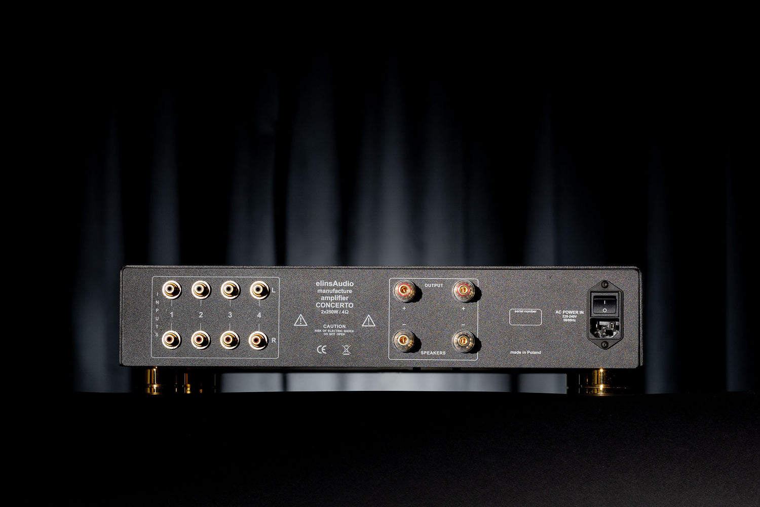 elinsAudio Concerto – Wzmacniacz Zintegrowany High-End 2x250W