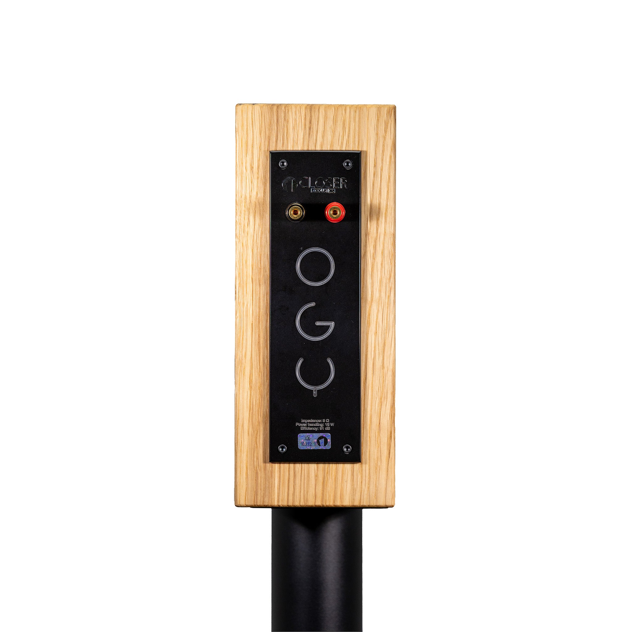 Closer Acoustics OGY bookshelf loudspeakers - pair - OAK veneer