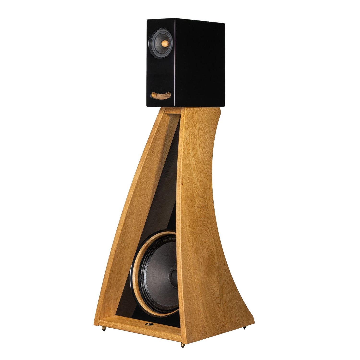 Closer Acoustics The Full OGY Loudspeaker Set - Pair - Solid Oak/Black
