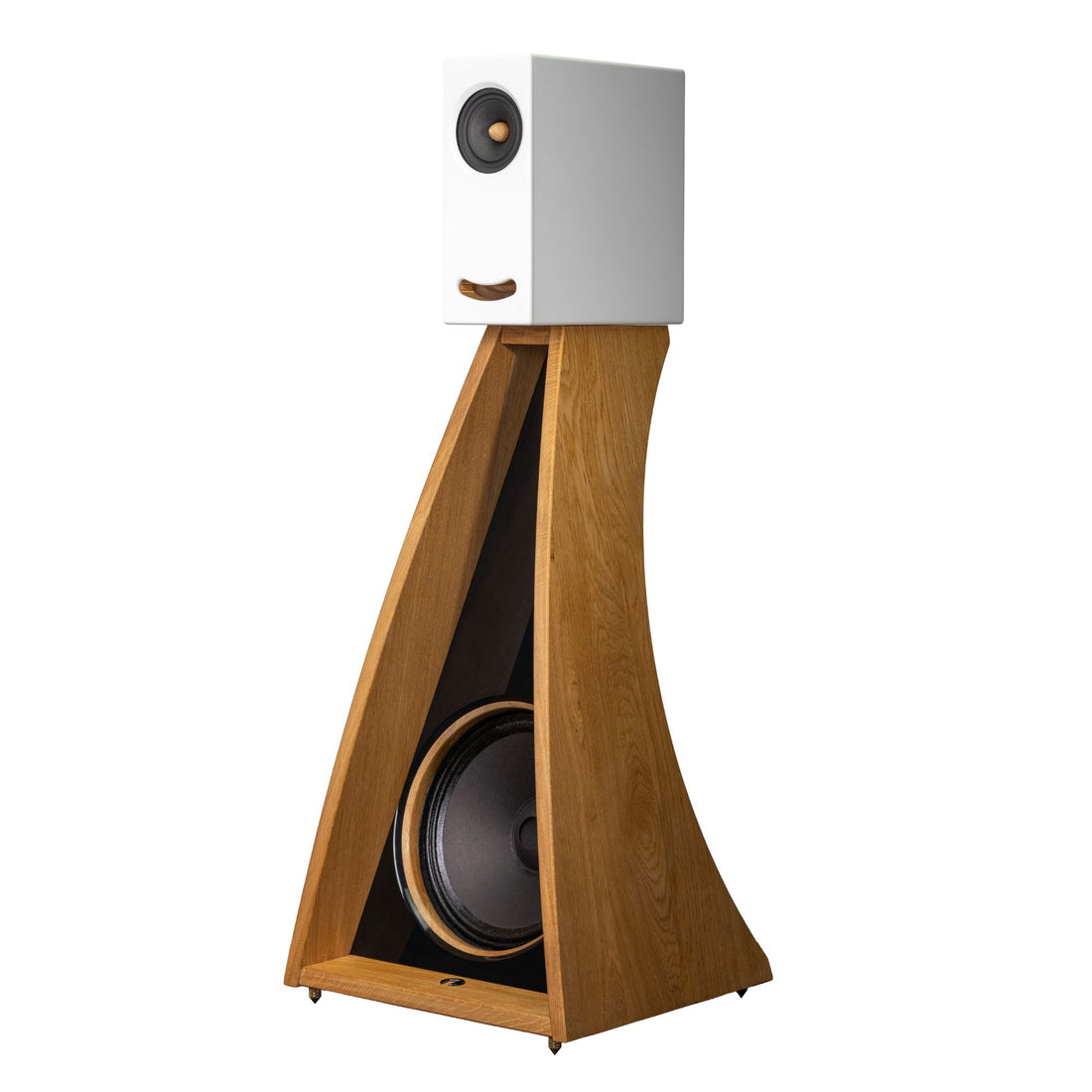 Closer Acoustics The Full OGY Loudspeaker Set - Pair - Solid Oak/White
