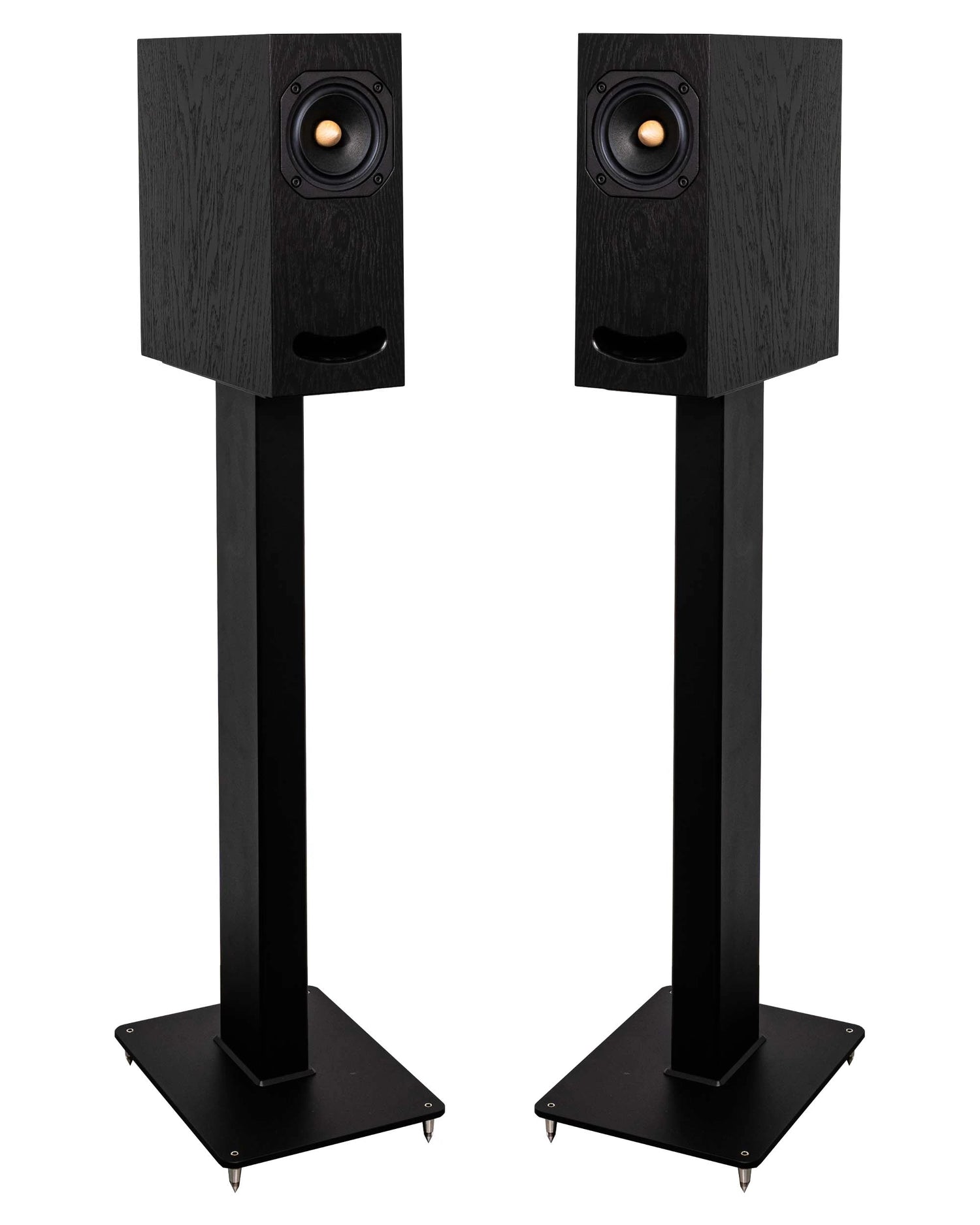 Closer Acoustics OGY bookshelf loudspeakers -pair- OAK veneer painted black