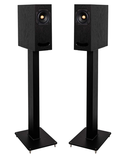 Closer Acoustics OGY bookshelf loudspeakers -pair- OAK veneer painted black