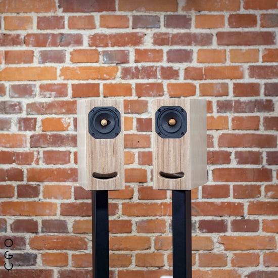 Closer Acoustics OGY bookshelf loudspeakers -pair- birch plywood finish