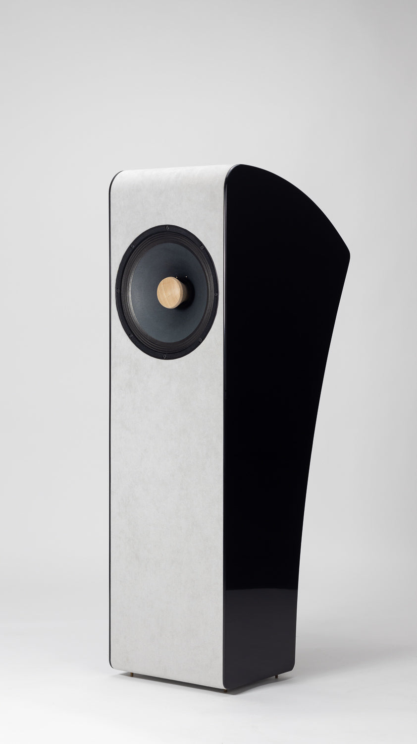 Closer Acoustics VIGO Classic loudspeakers in a stylish setting, showcasing their robust design and craftsmanship for an immersive audio experience
